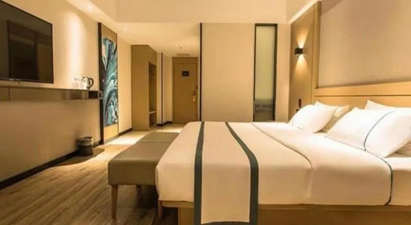 Bed in City Comfort Inn Nanning Anji Wanda Plaza