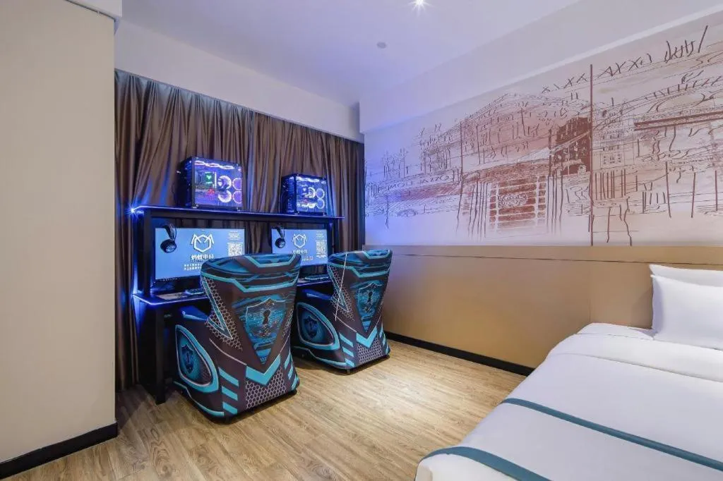 Bed in City Comfort Inn Nanning Anji Wanda Plaza