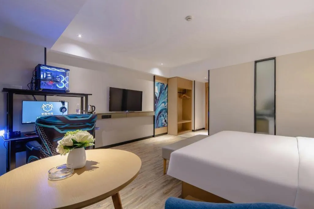 Bed in City Comfort Inn Nanning Anji Wanda Plaza