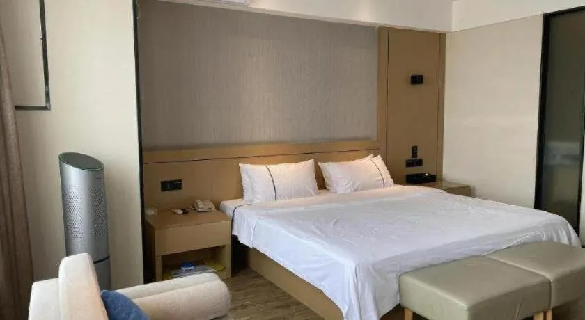 Bed in City Comfort Inn Nanning Anji Wanda Plaza