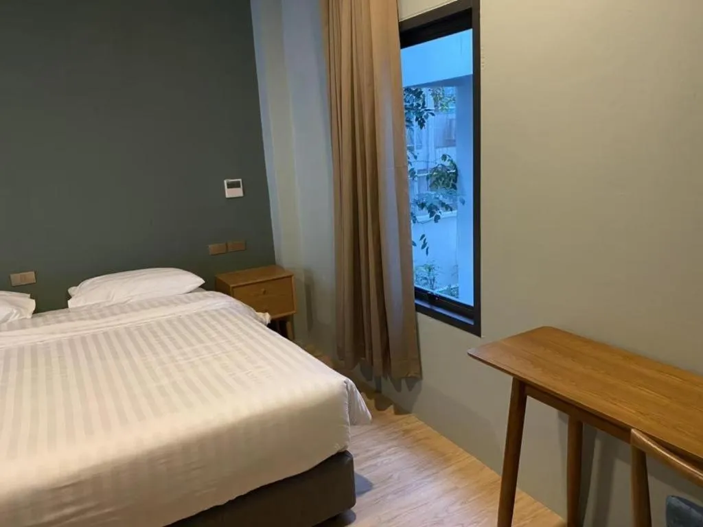 Bed in Eco Cozy Beachfront Resort Chaam