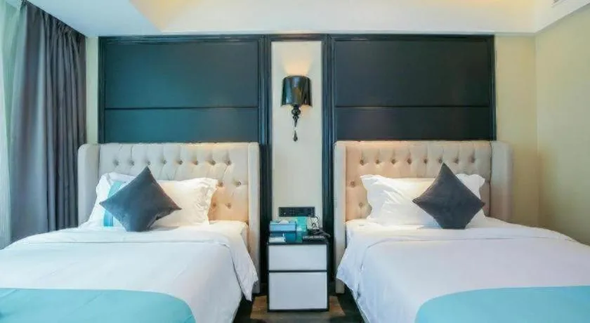 Bed in Xana Hotelle·Xiamen Railway Station