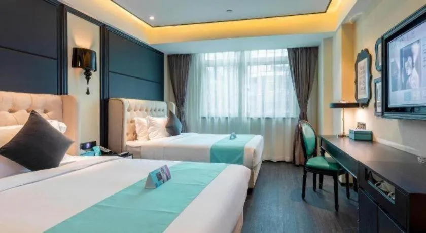 Bed in Xana Hotelle·Xiamen Railway Station