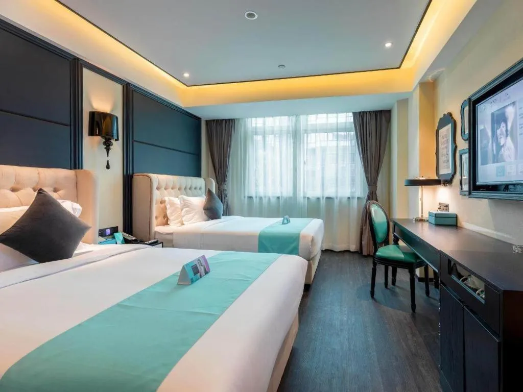 Bed in Xana Hotelle·Xiamen Railway Station