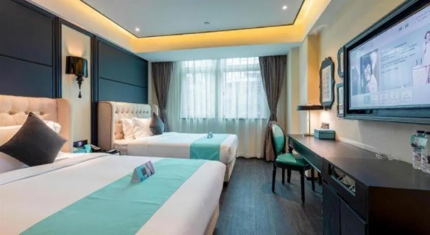 Bed in Xana Hotelle·Xiamen Railway Station