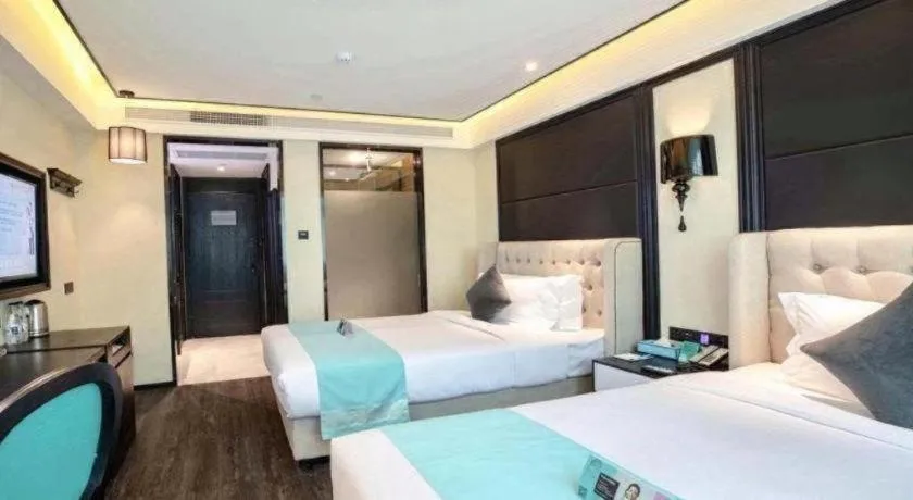 Bed in Xana Hotelle·Xiamen Railway Station