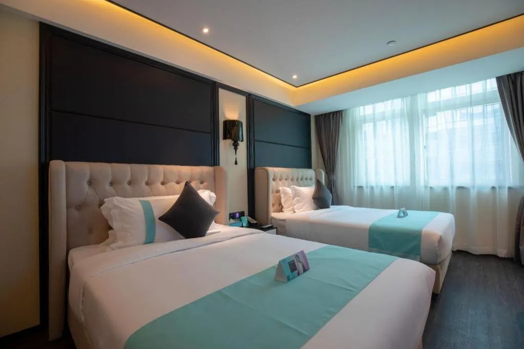 Bed in Xana Hotelle·Xiamen Railway Station