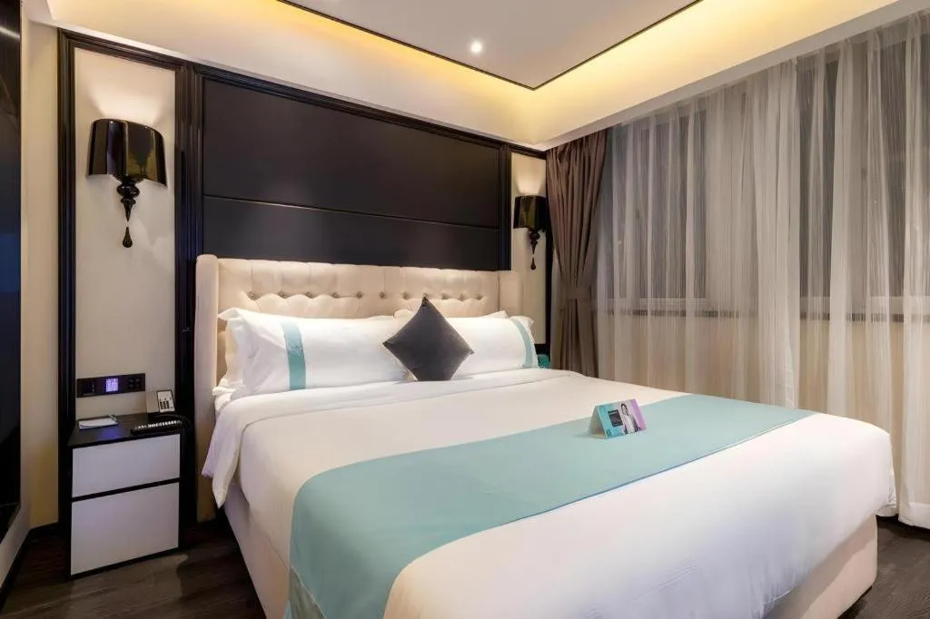 Bed in Xana Hotelle·Xiamen Railway Station