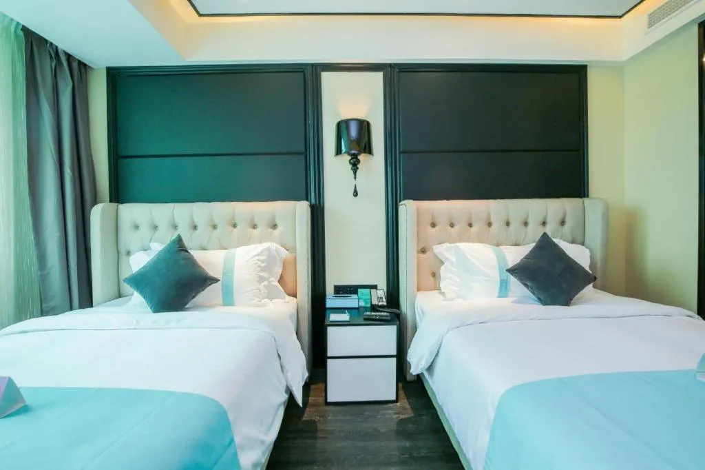 Bed in Xana Hotelle·Xiamen Railway Station