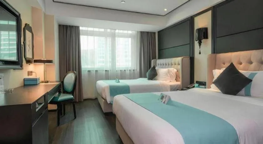 Bed in Xana Hotelle·Xiamen Railway Station