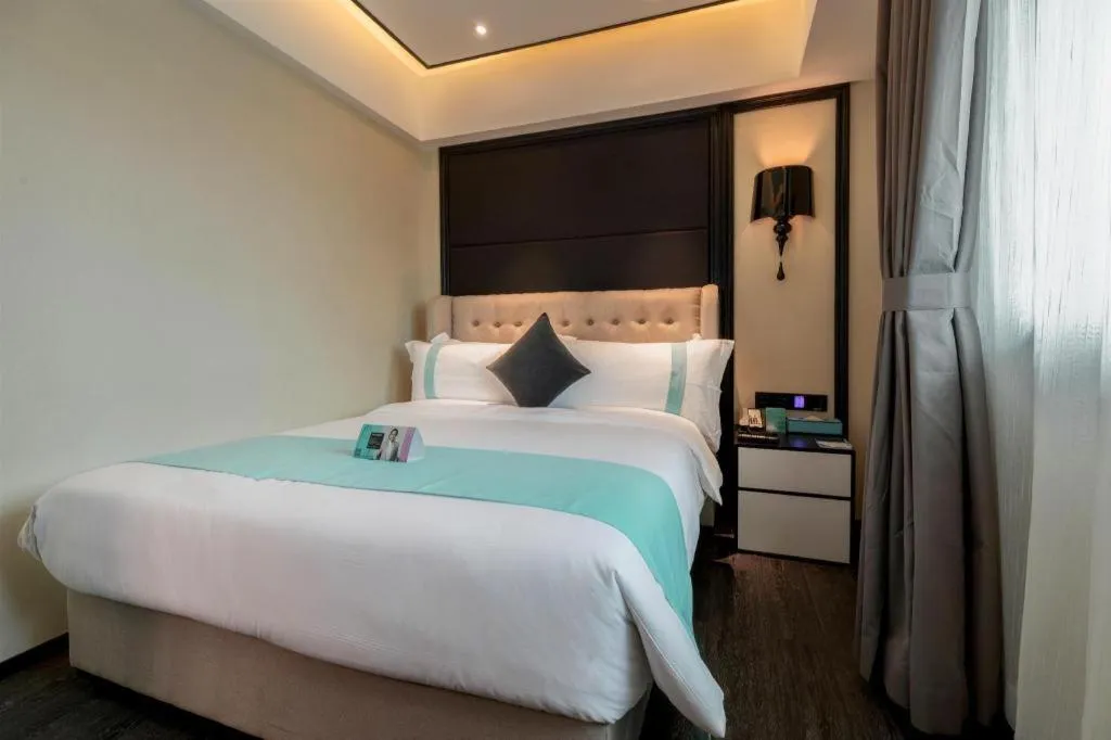 Bed in Xana Hotelle·Xiamen Railway Station