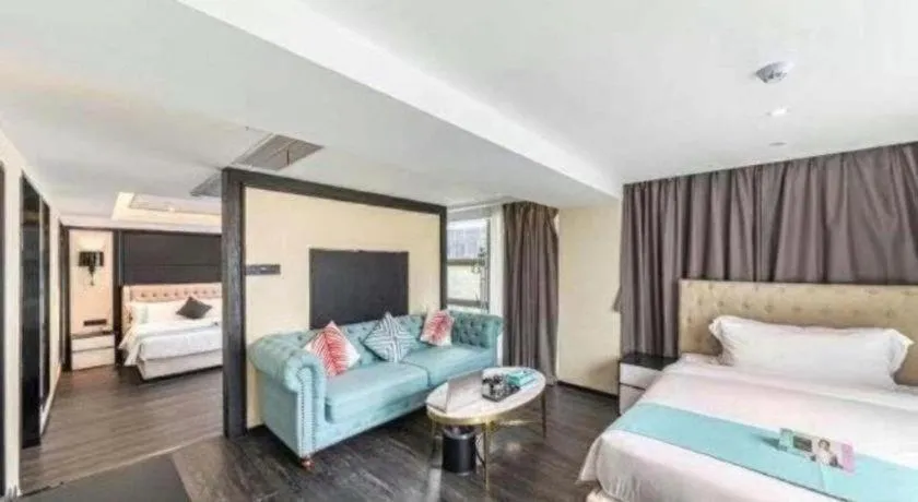 Bed in Xana Hotelle·Xiamen Railway Station