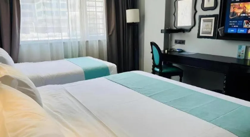 Bed in Xana Hotelle·Xiamen Railway Station