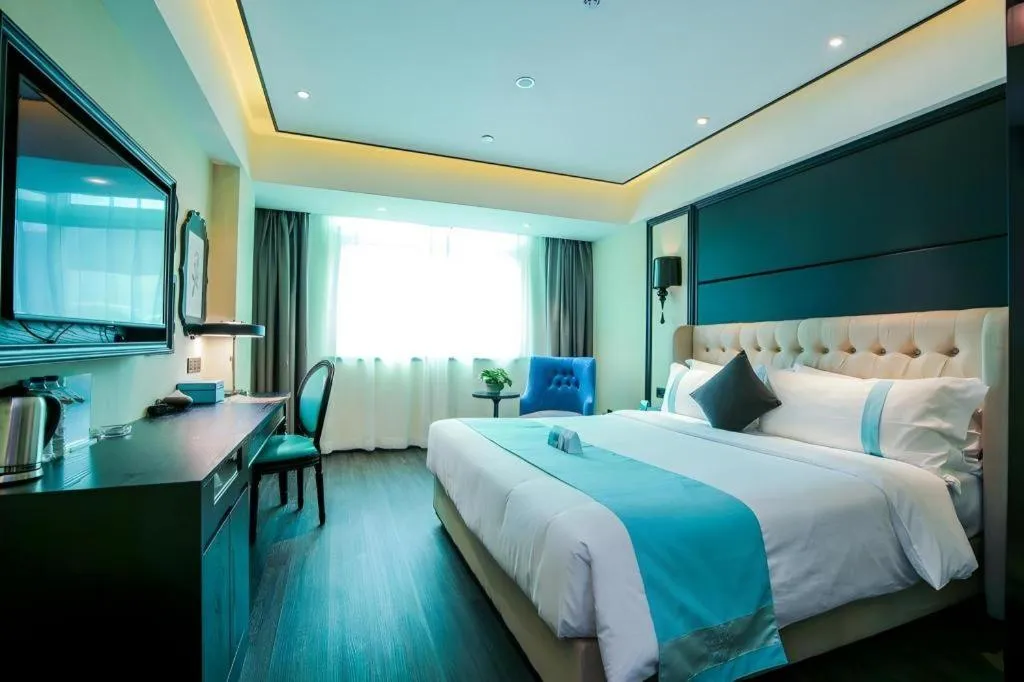 Bed in Xana Hotelle·Xiamen Railway Station