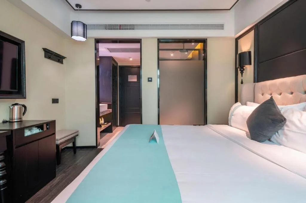 Bed in Xana Hotelle·Xiamen Railway Station