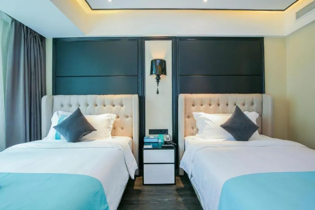 Bed in Xana Hotelle·Xiamen Railway Station