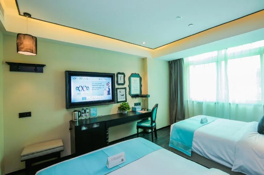 Bed in Xana Hotelle·Xiamen Railway Station