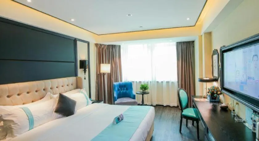 Bed in Xana Hotelle·Xiamen Railway Station