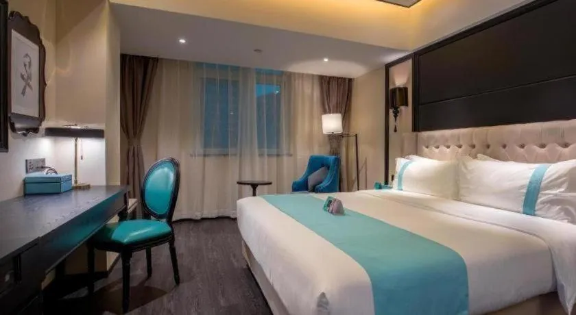 Bed in Xana Hotelle·Xiamen Railway Station