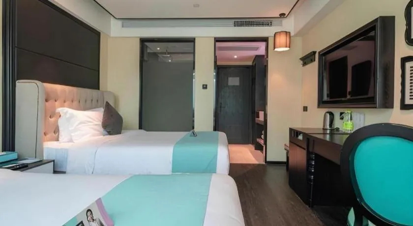 Bed in Xana Hotelle·Xiamen Railway Station