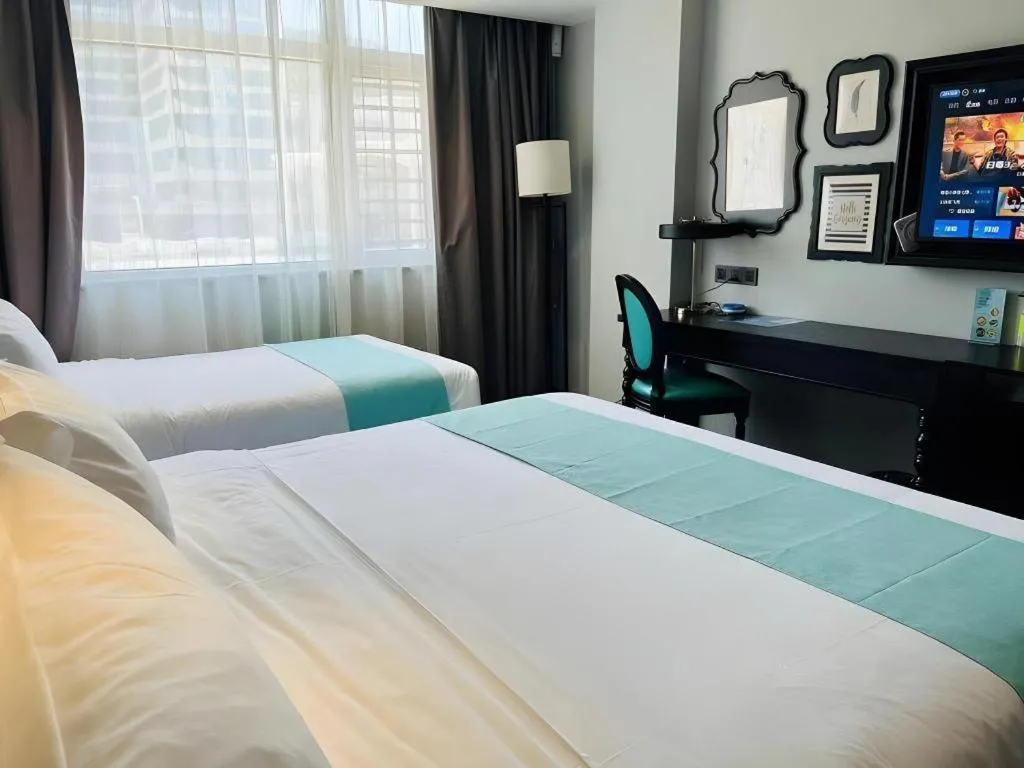 Bed in Xana Hotelle·Xiamen Railway Station