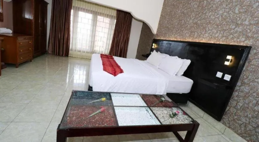 Bed in Hotel Benteng