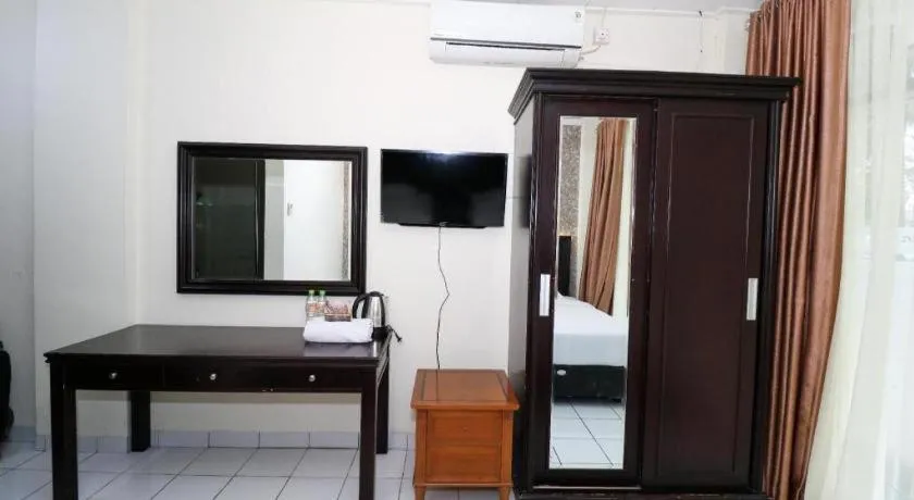 Bed in Hotel Benteng