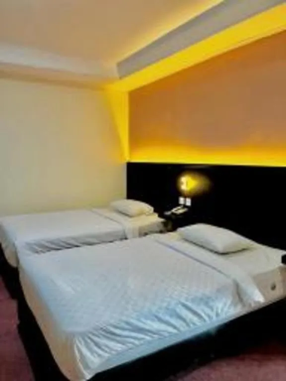 Bed in Hotel Benteng