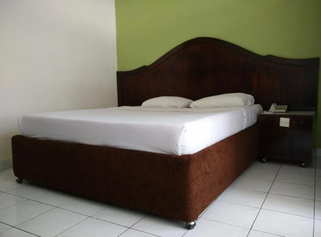 Bed in Hotel Benteng
