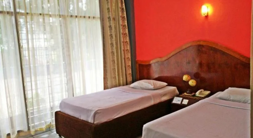 Bed in Hotel Benteng