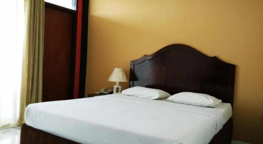 Bed in Hotel Benteng