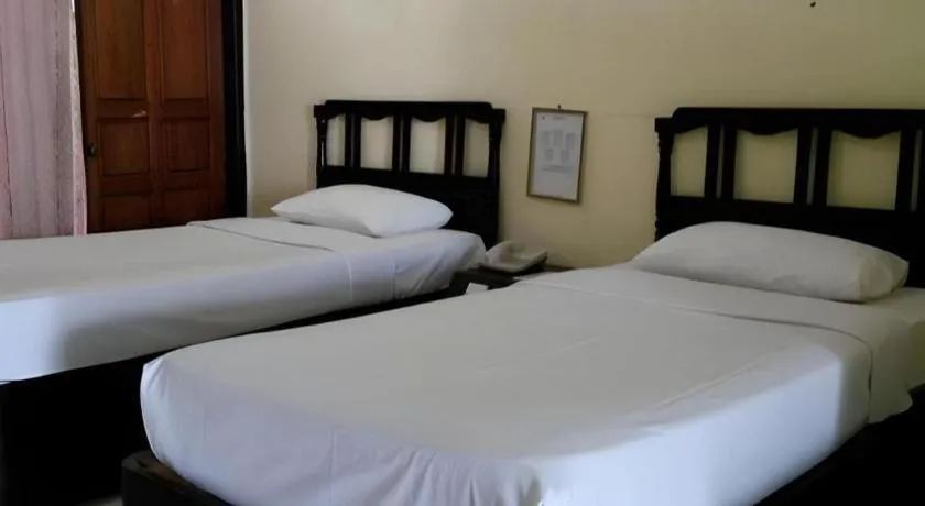 Bed in Hotel Benteng