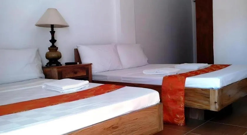 Bed in Anda de Boracay in Bohol Hotel