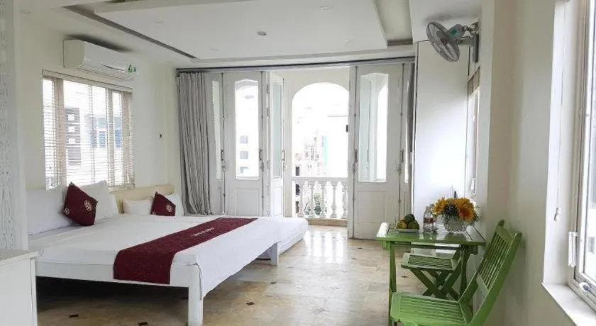 Bed in Daystar Hotel