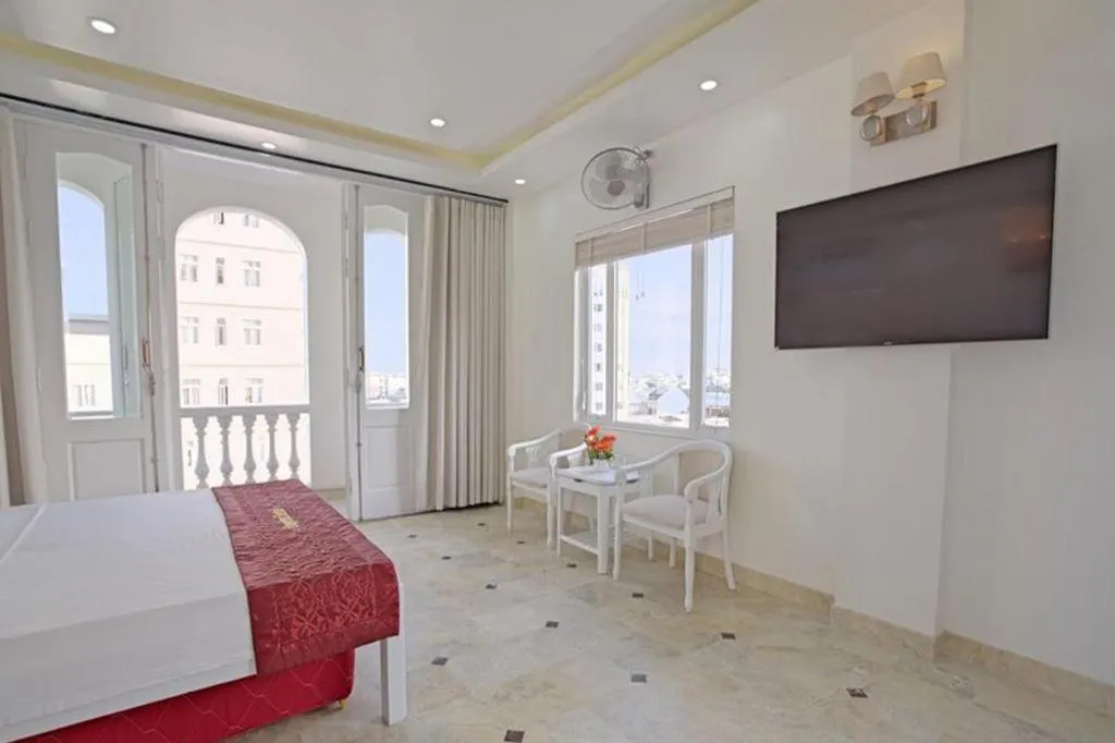 Bed in Daystar Hotel