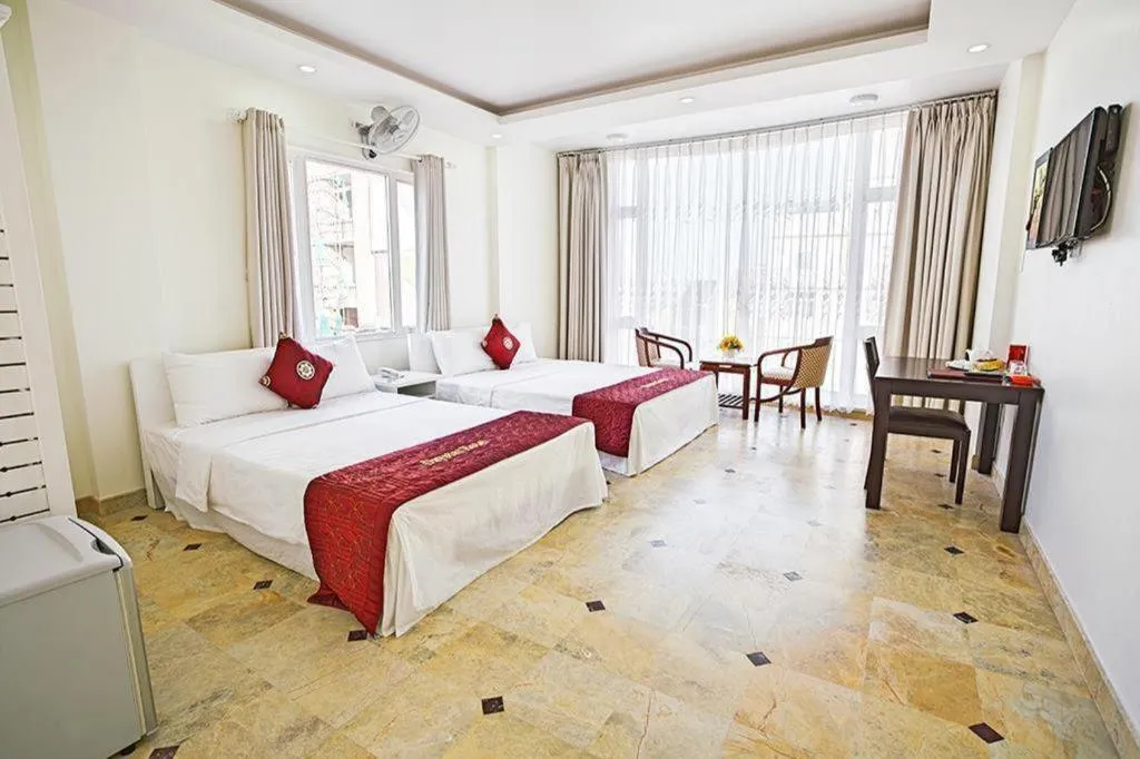 Bed in Daystar Hotel