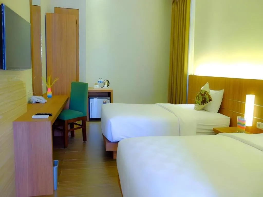 Bed in Lotus Hotel Subang