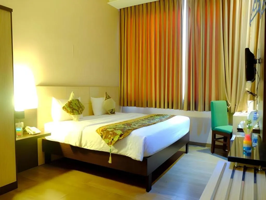 Bed in Lotus Hotel Subang