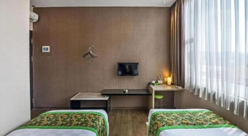 Bed in Lotus Hotel Subang