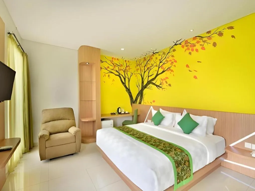 Bed in Lotus Hotel Subang