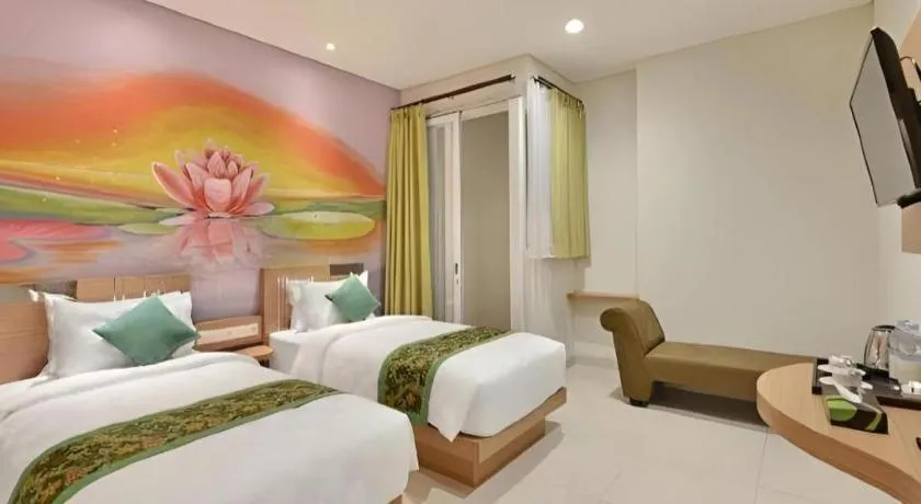 Bed in Lotus Hotel Subang