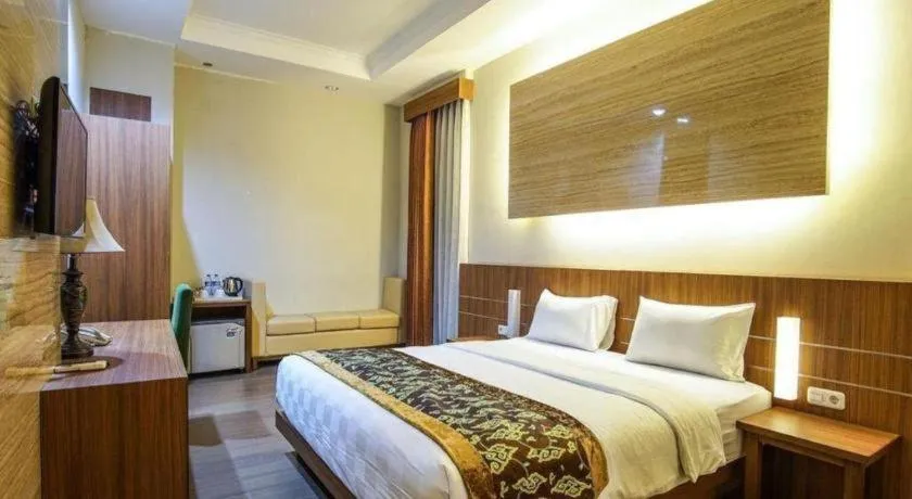 Bed in Lotus Hotel Subang