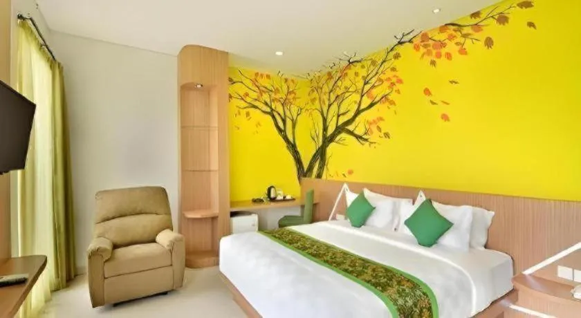 Bed in Lotus Hotel Subang