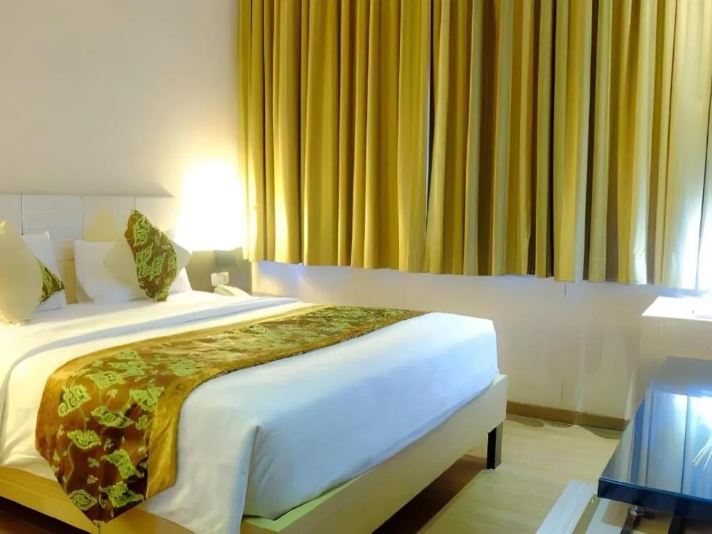 Bed in Lotus Hotel Subang