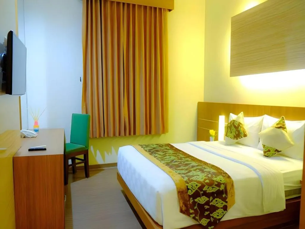 Bed in Lotus Hotel Subang