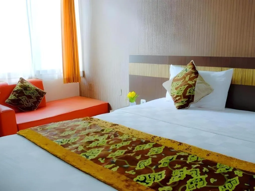 Bed in Lotus Hotel Subang