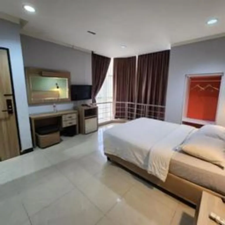 Bed in Hotel Celebes