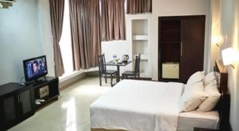 Bed in Hotel Celebes