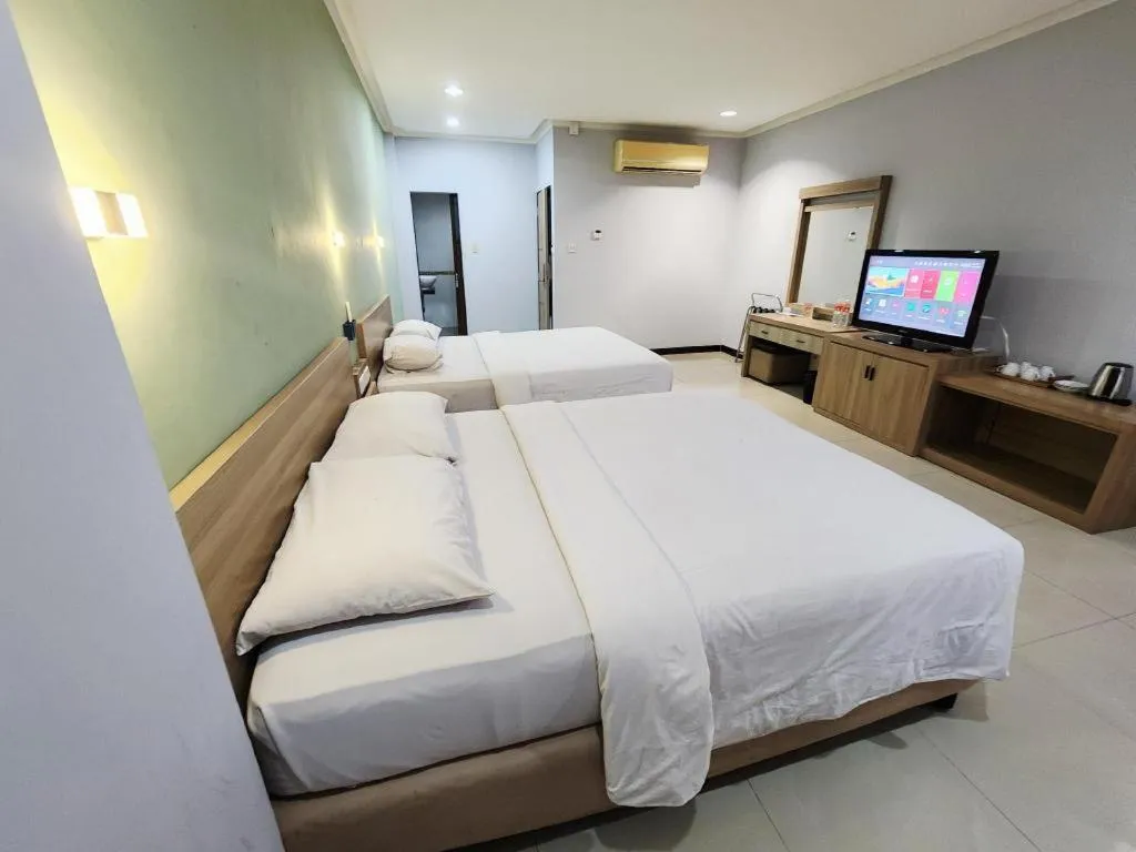 Bed in Hotel Celebes