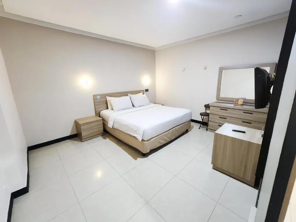 Bed in Hotel Celebes